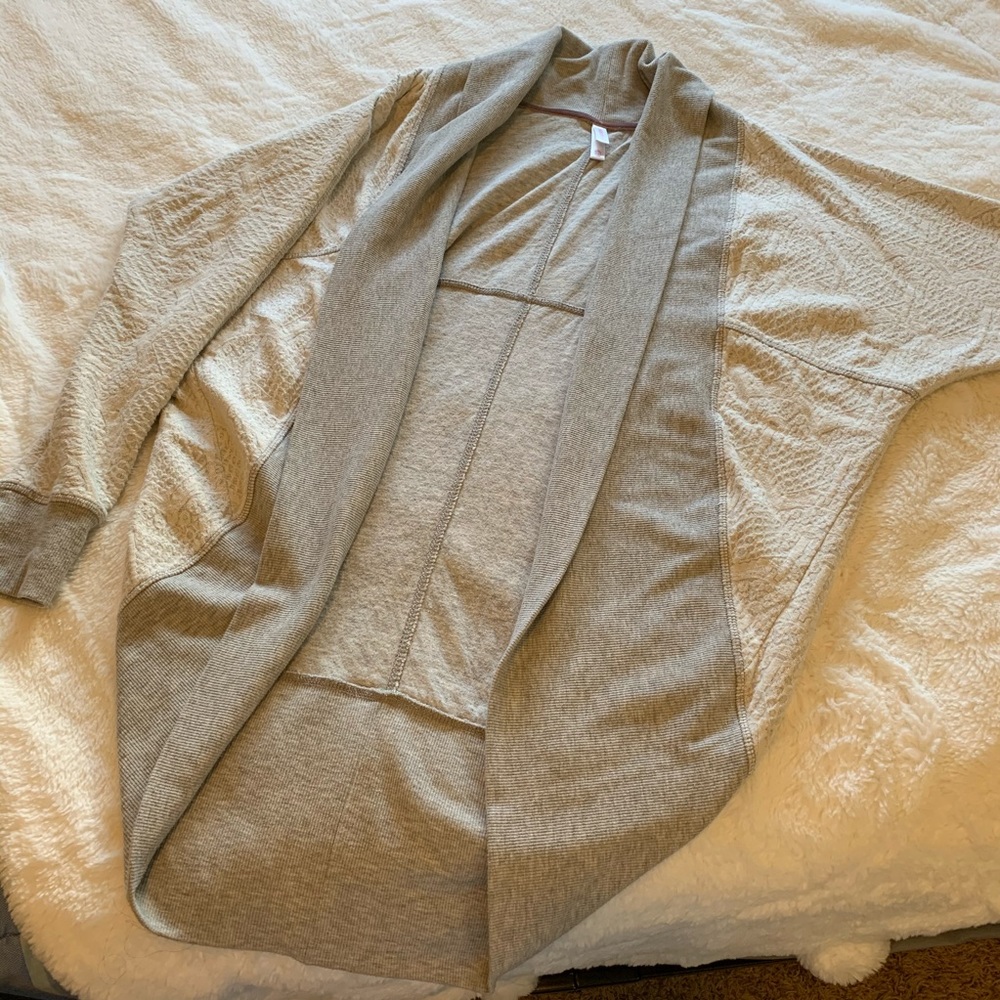 Gray Cardigan